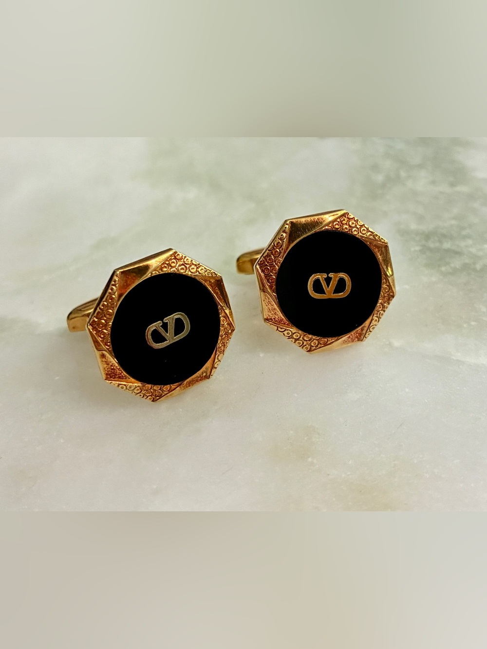 Valentino Cuff Links Vintage